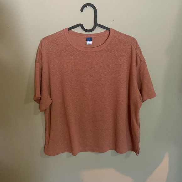 Old Navy Pink Oversized Tee XS - Picture 1 of 3